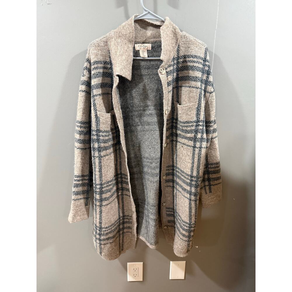XL Jessica Simpson knit sweater button up